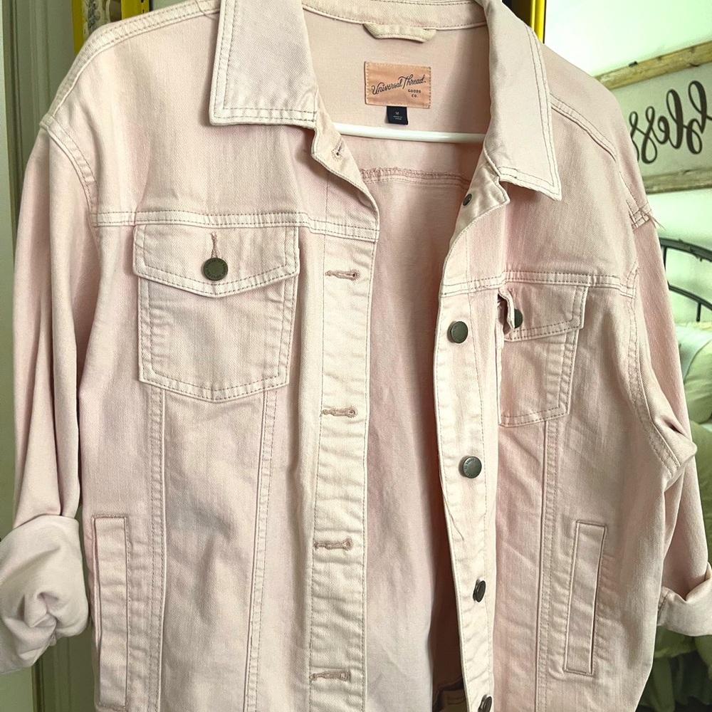 Universal Thread Pink Denim Jacket